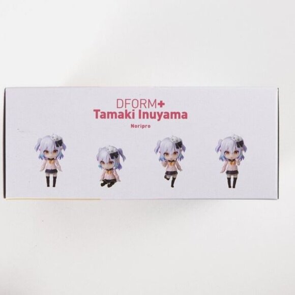 Round 1 DFORM+ Noripro Tamaki Inuyama Vtuber Anime Figure - Picture 4 of 9